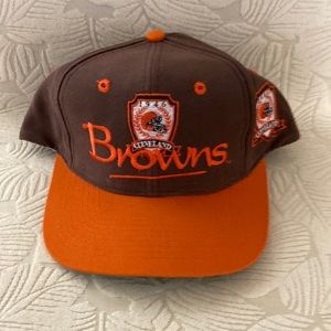 Cleveland Browns Brown and Orange Cap